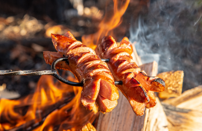 How to Smoke Food on Your Open Fire Grill