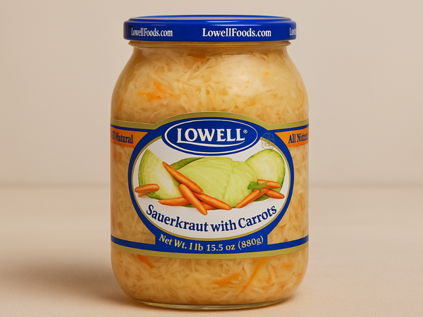 Lowell Sauerkraut with Carrots
