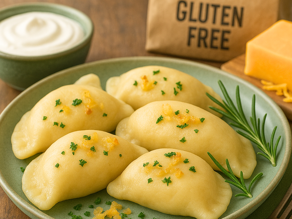 Gluten Free Potato & Cheddar Cheese Pierogi
