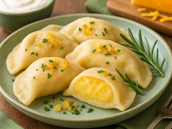 Gluten Free Potato & Cheddar Cheese Pierogi