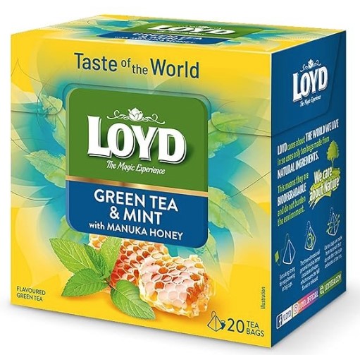 Loyd - Green Tea & Mint with Manuka Honey