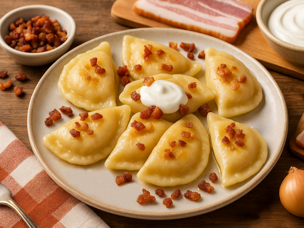 Potato & Bacon Pierogi