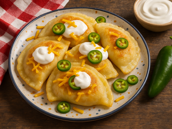 Potato Cheddar & Jalapeno Pierogi
