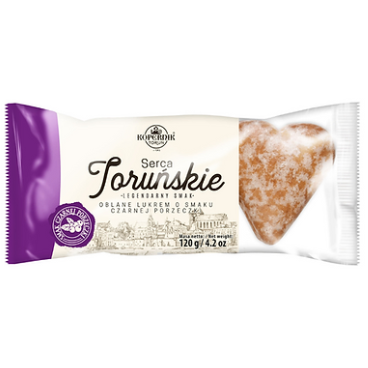 Kopernik - Gingerbread Hearts w/Blackcurrant Flavored Icing (Serca Toruńskie)