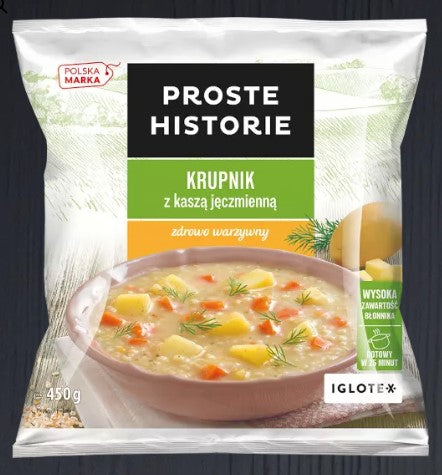 Proste Historie - Barley Soup (Krupnik z Kasza Jeczmienna)