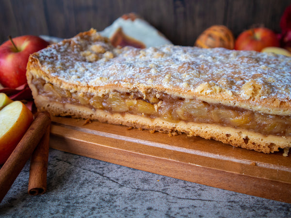 Classic Polish Apple Cake - Jablecznik