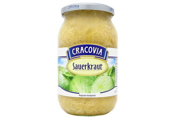 Jar of Cracovia Sauerkraut (Kapusta Kwaszona)
