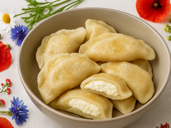 Sweet Farmer's Cheese Pierogi
