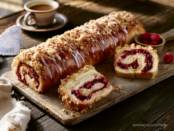 Raspberry Cheese Coffee Cake