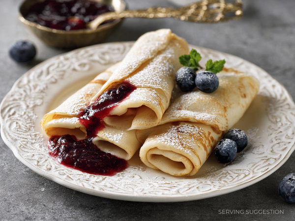 Blueberry Blintzes