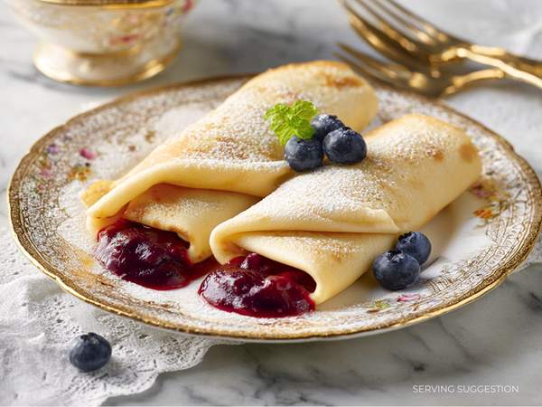 Blueberry Blintzes