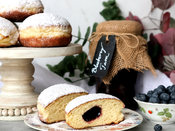 Blueberry Pączki 4-Pack