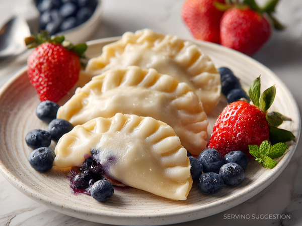 "Fruit" Pierogi Mix: Blueberry, Strawberry, Plum
