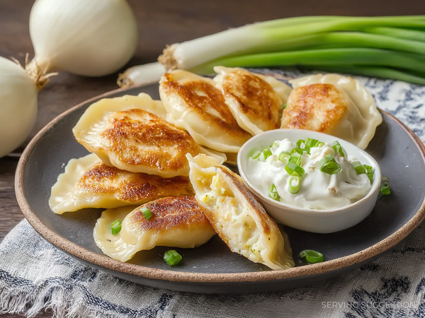 Gluten Free Farmer Cheese & Green Onion Pierogi