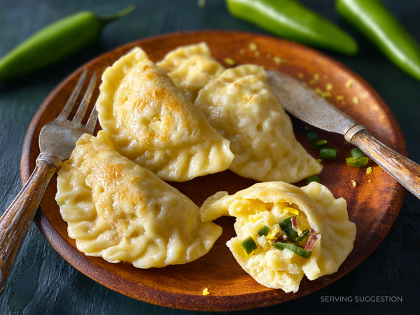 Potato Cheddar & Jalapeno Pierogi