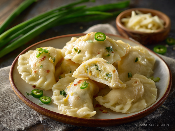Potato Cheddar & Jalapeno Pierogi