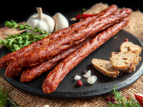 Classic Kabanos - Smoked Pork Sausage - Kabanos Wieprzowy
