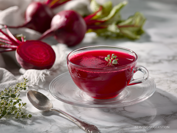 Homemade Clear Red Beet Barszcz