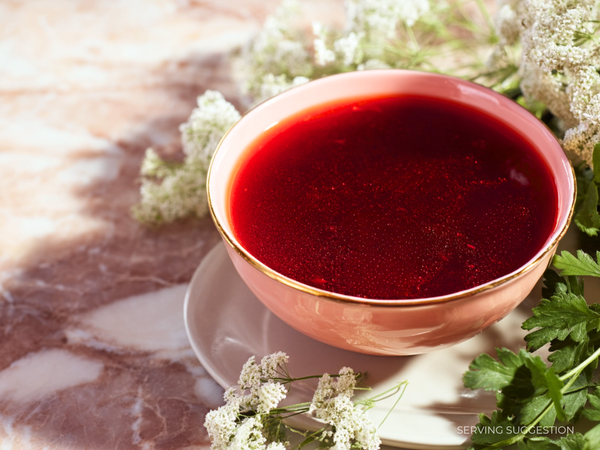 Homemade Clear Red Beet Barszcz