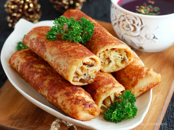 Mushroom & Sauerkraut Croquettes - 5-Rolls