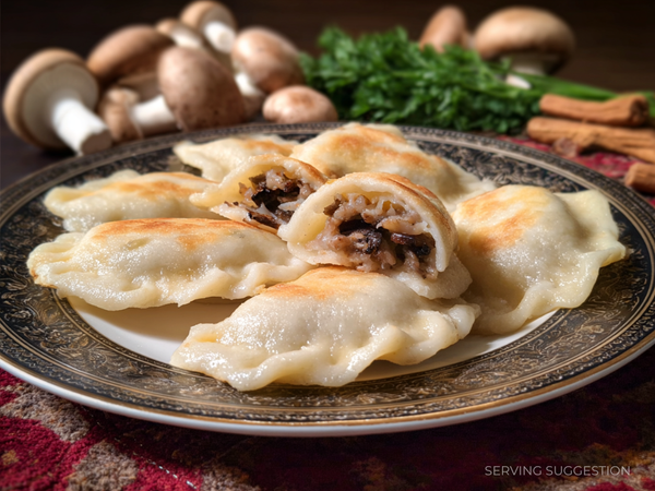 Sauerkraut & Mushroom Pierogi