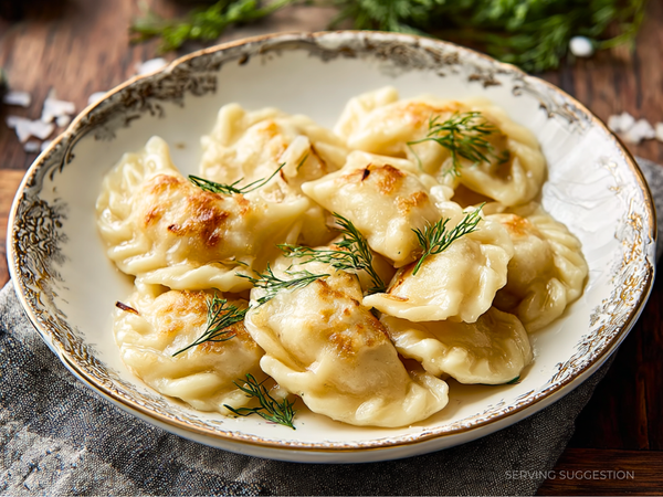Sauerkraut & Mushroom Pierogi
