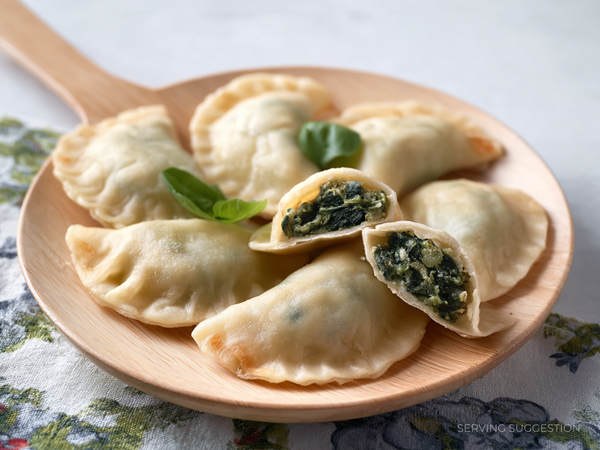Spinach Pierogi