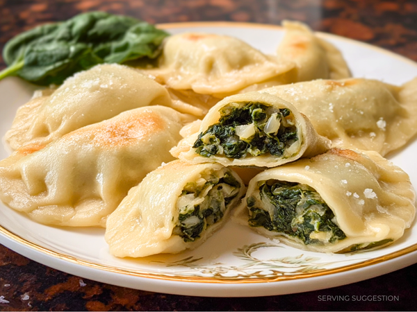 Spinach Pierogi