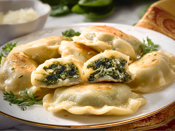 Spinach Pierogi