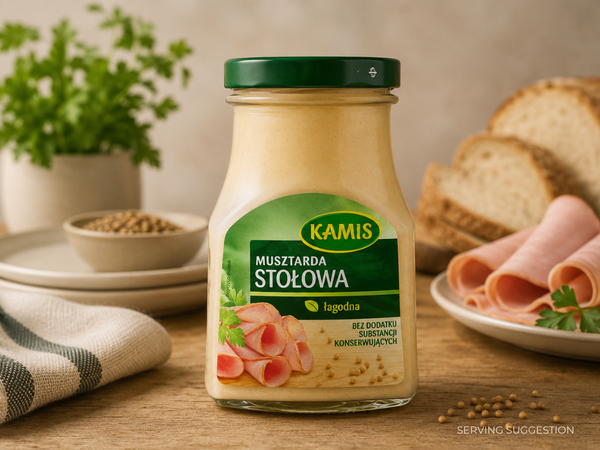 Kamis - Mild Table Mustard (Stolowa Lagodna )