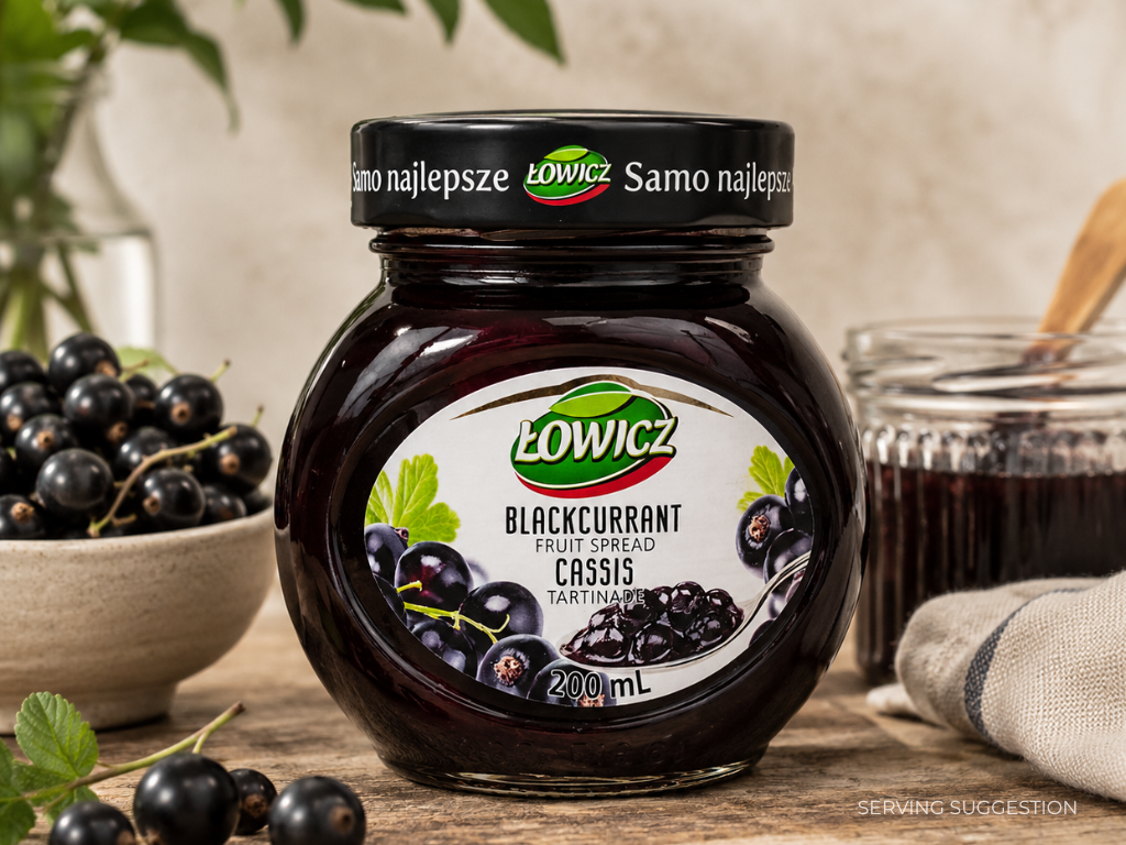 Lowicz - Black Currant Preserve – Polana Polish Food Online