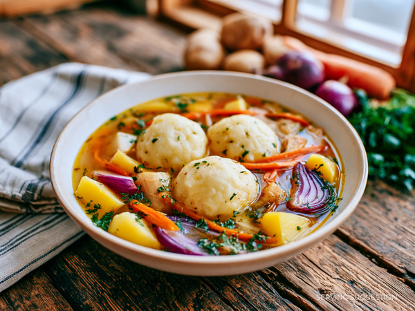 Proste Historie - Potato Soup with Dumpling (Kartoflanka Kociewska z Golcami)
