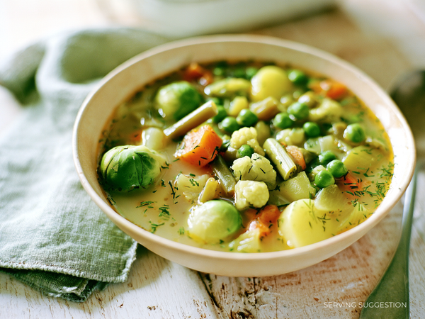 Proste Historie - Spring Vegetable Soup (Zupa Wiosenna)