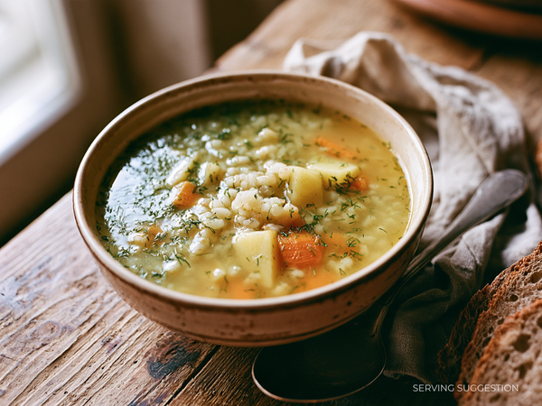 Proste Historie - Barley Soup (Krupnik z Kasza Jeczmienna)