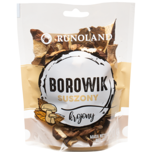 Sliced Dried Mushrooms (Runoland Borowik Krojony Suszony)