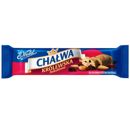 Wedel - Sesame Chalwa w/Peanuts & Raisins (Bakaliowa)