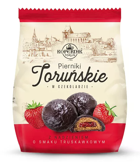 Kopernik - Chocolate covered gingerbread w/ Strawberry