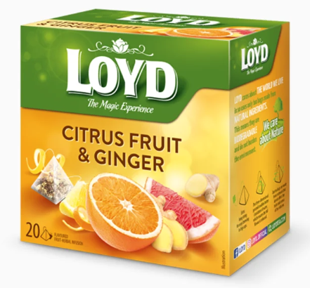 Loyd - Citrus Fruit & Ginger Tea