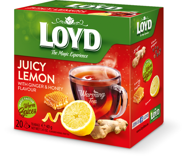 Loyd - Juicy Lemon with Ginger & Honey Tea