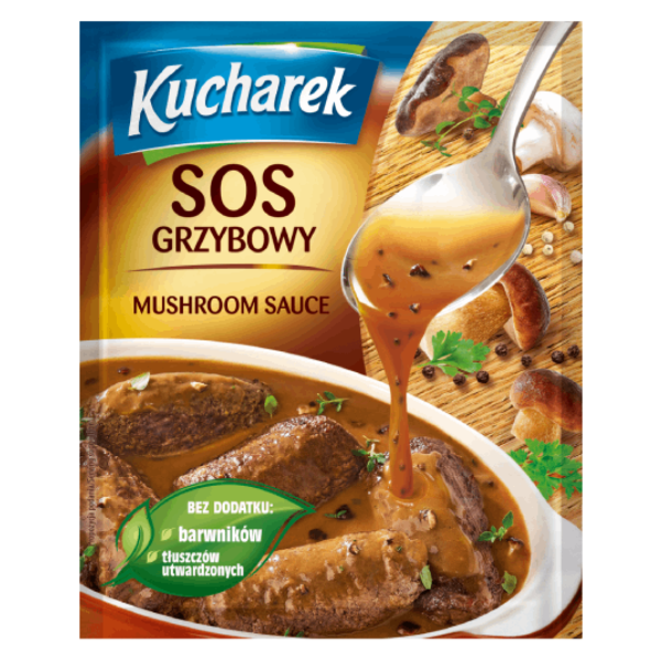 Kucharek - Mushroom Sauce (Sos Grzybowy)