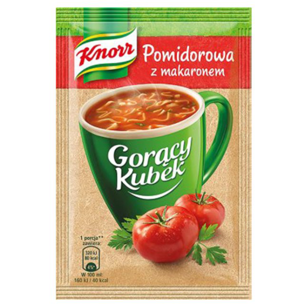 Knorr - Goracy Kubek (Pomidorowa z Makaronem)
