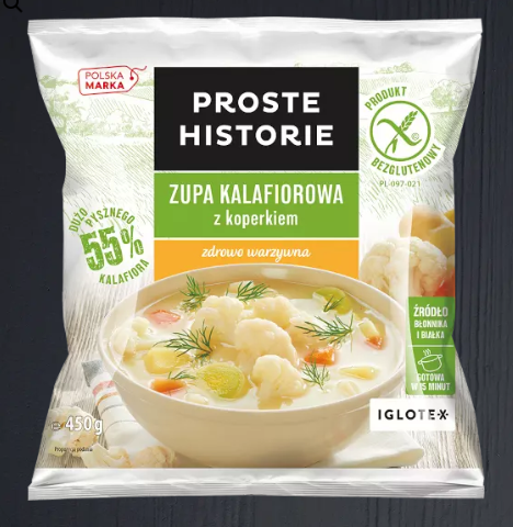 Proste Historie - Cauliflower Soup with Dill (Kalafiorowa z Koperkiem)