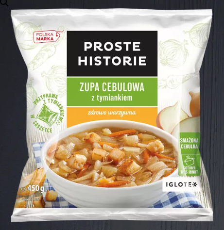 Proste Historie - Onion Soup with Thyme (Cebulowa z Tymiankiem)