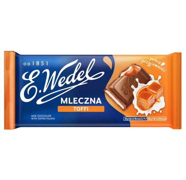 Wedel - Milk Chocolate with Toffee Filling