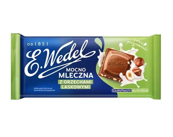 Wedel - Milk Chocolate w/Hazelnut