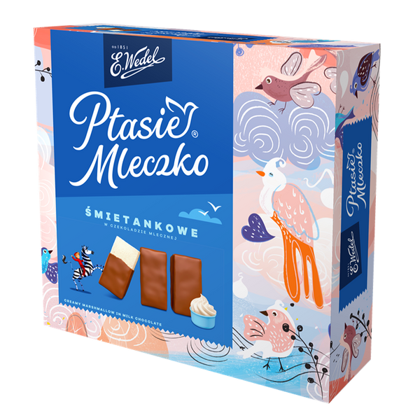 Ptasie Mleczko - Chocolate covered Marshmallow Cream - Polana