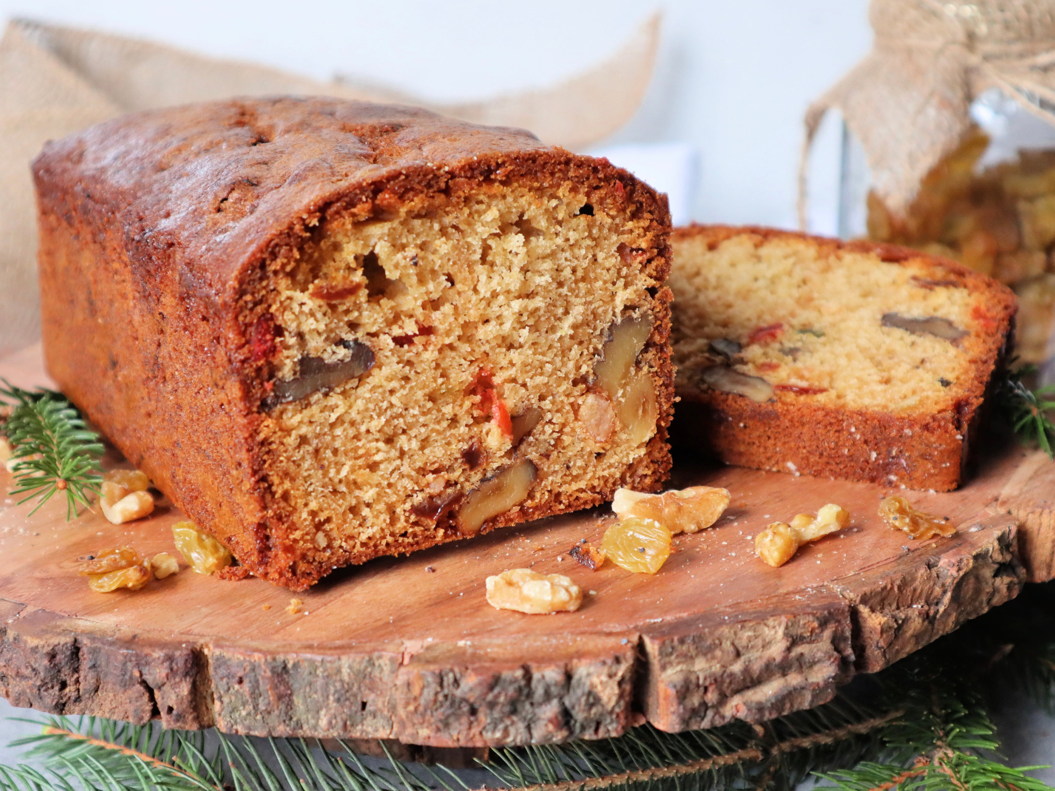 For Love of the Table: Brandied Fruit & Almond Pound Cake
