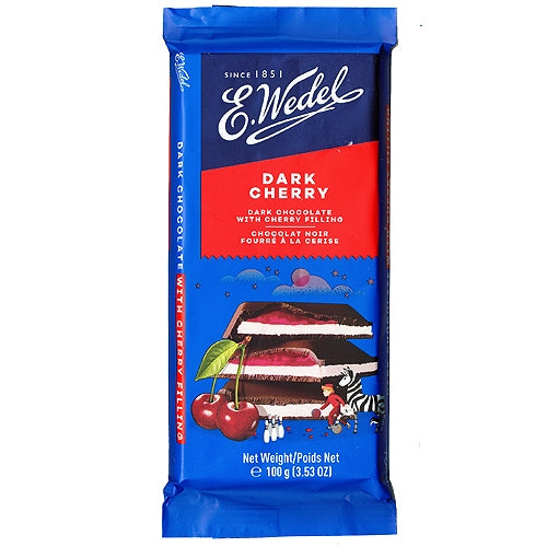 E. Wedel - Dark Chocolate with Cherry Filling - Polana Polish Food Online