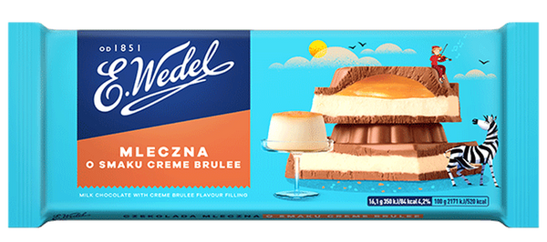 Wedel - Creme Brulee Milk Chocolate