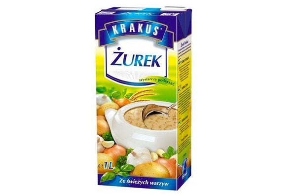 Krakus Ready-to-Eat Polish Sour-Rye Soup - Zurek